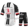 Set Fahrradtrikot + Radhose Kurze 2018 Team Sunweb N001 